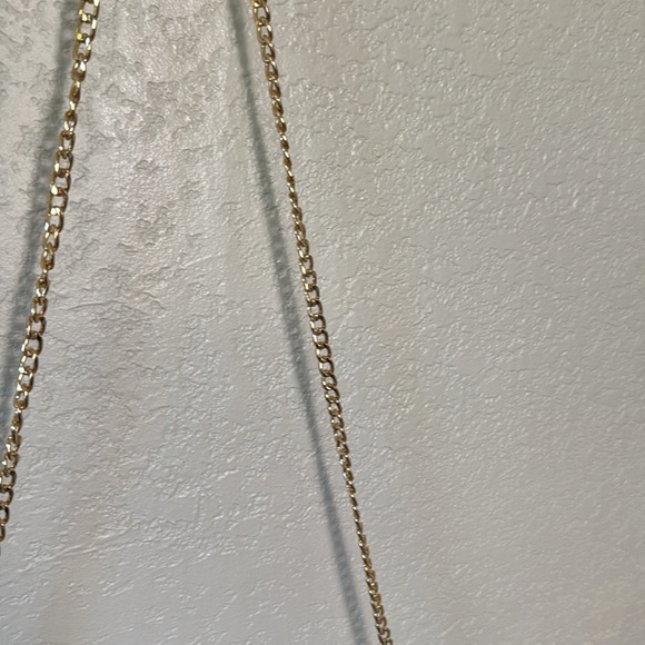 Women's Green Rattan Crossbody Purse With Gold Chain Magnetic‎ Snap Closure NWT - Picture 3 of 6